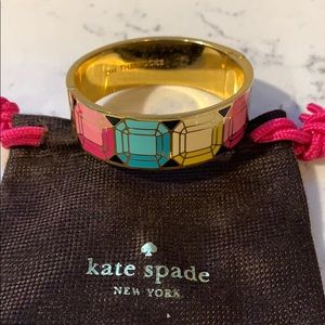 Kate Spade Bangle - Gem artwork, “on the rocks”
